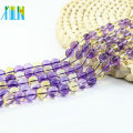 L-0581 Purple Améthyste Citrine Quartz synthétique lâche pierres précieuses en gros